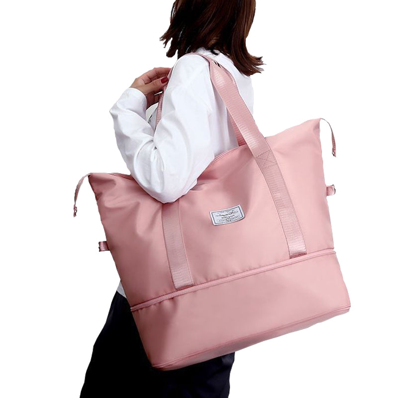 Dealsclub™ - Large-Capacity Folding Travel Bag Lightweight Waterproof [Parcel Khol Kar Check Kar Sakte he]